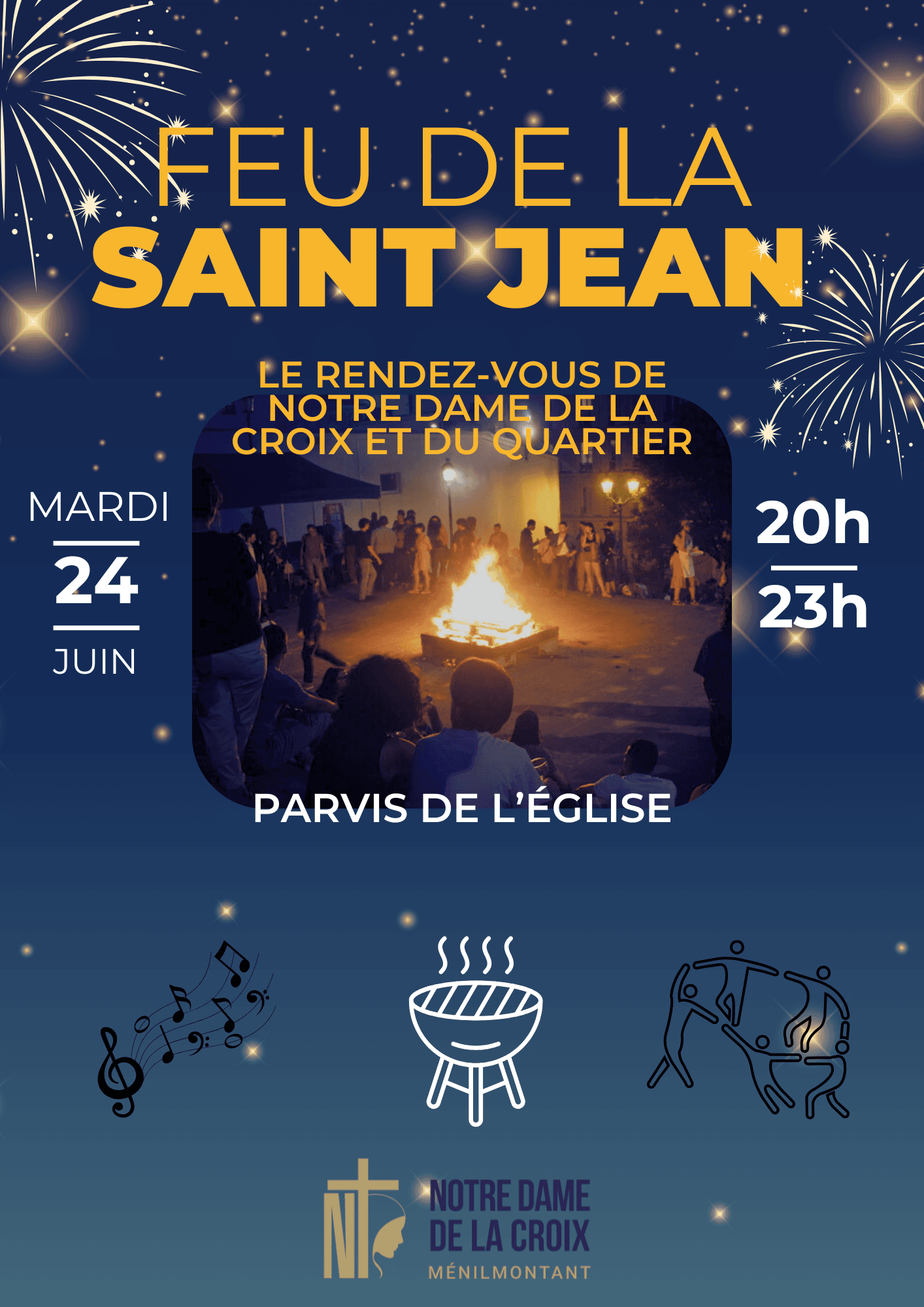 Image floue de l'événement